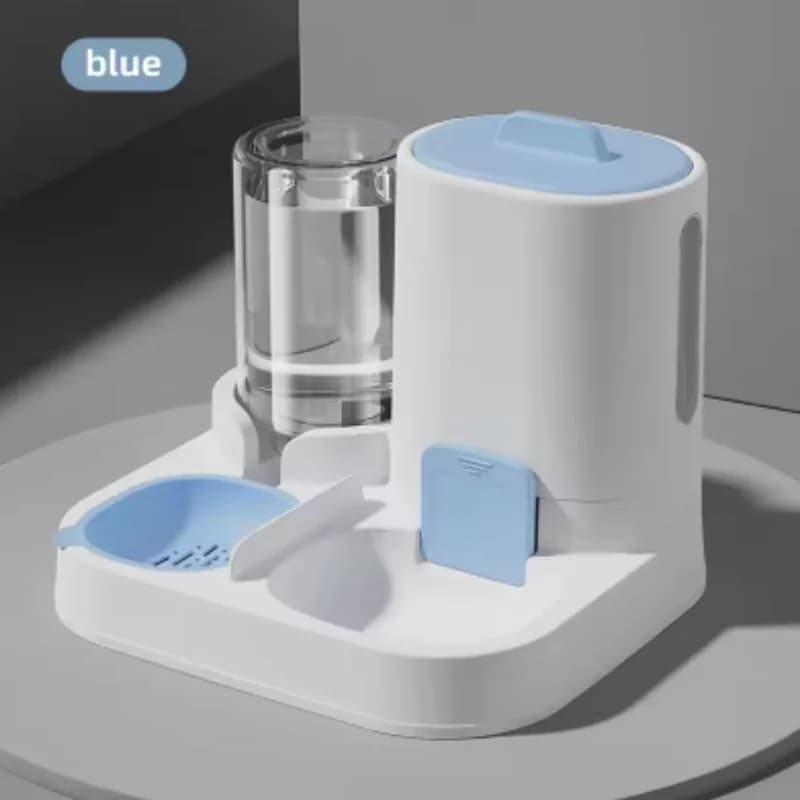 Cat and Dog Dual Feeding Water Bowl