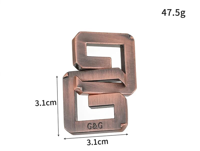 Metal Lock Brain Teaser Puzzles