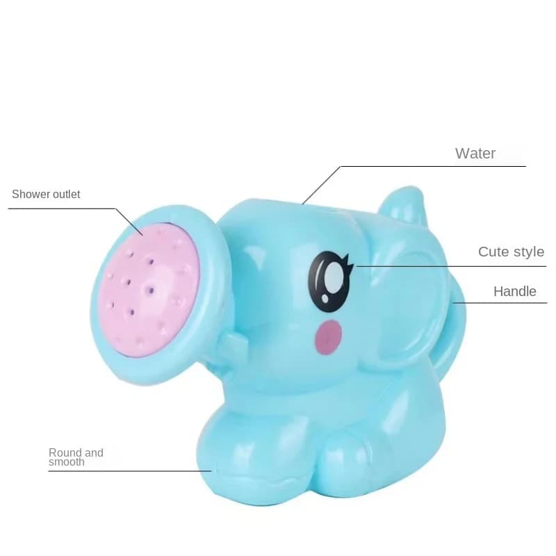 Elephant Watering Pot Bath Toy