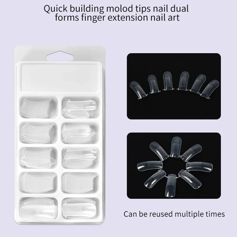 Nail Extension Gel UV Set with Tools