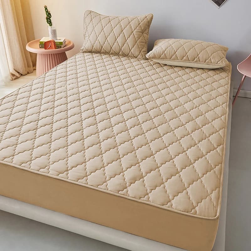 Waterproof Quilted Fitted Mattress Protector