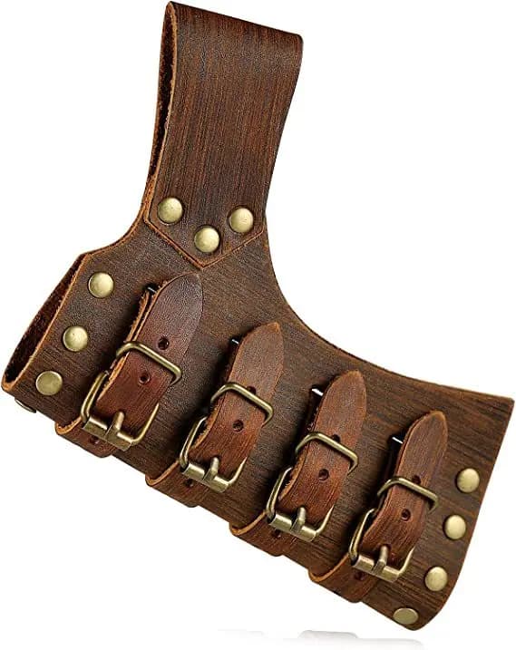 Anime Cosplay Accessorie Medieval Sword Frog Belt Waist Sheath Scabbard Warrior Armor Rapier Leather Buckle Strap Holster Unisex