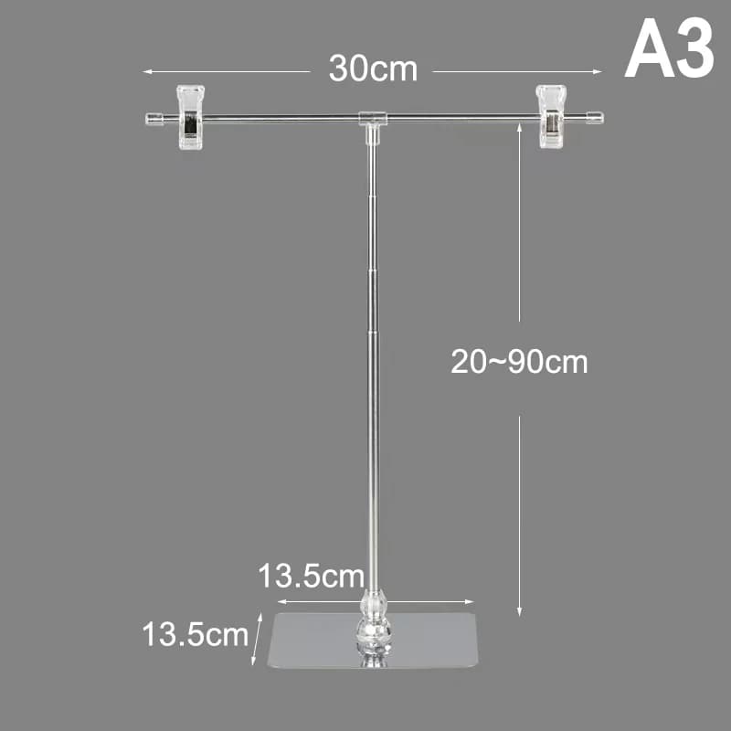 T-Shape Stainless Steel Backdrop Stand
