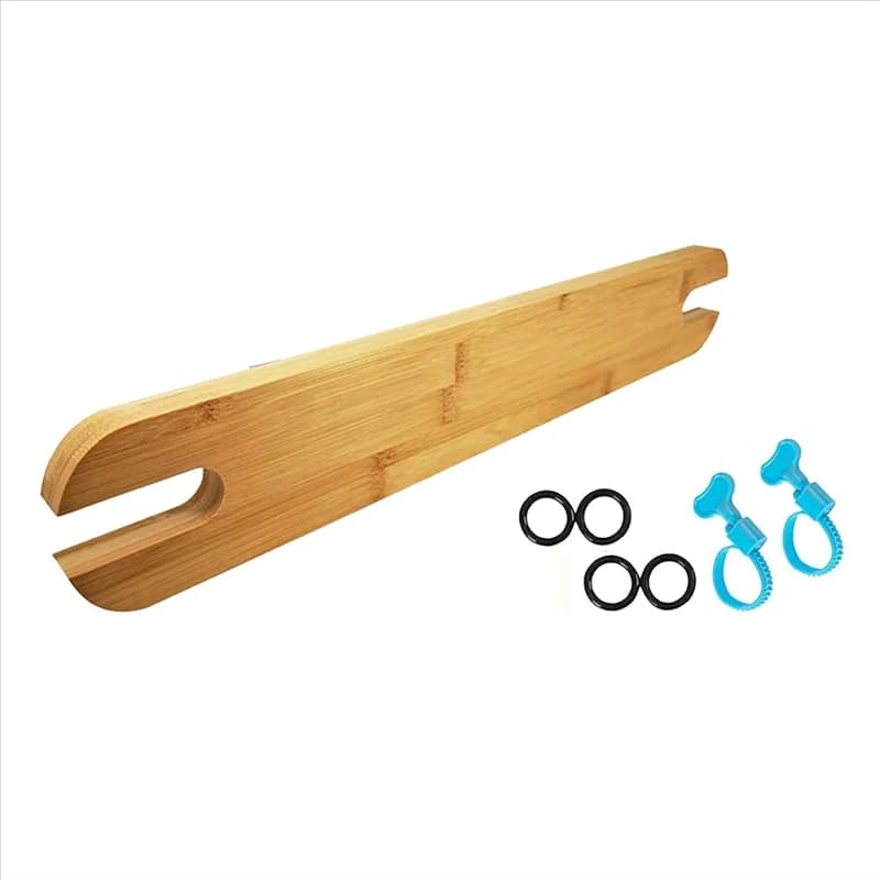 Adjustable Bamboo High Chair Footrest