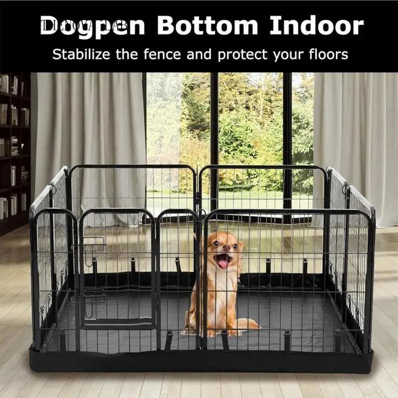 Dog Playpen Mat Indoor Cat Fence Pad Oxford Cloth Washable Puppy Dog Pee Pad Whelping Waterproof Training Pet Mat for Playpen