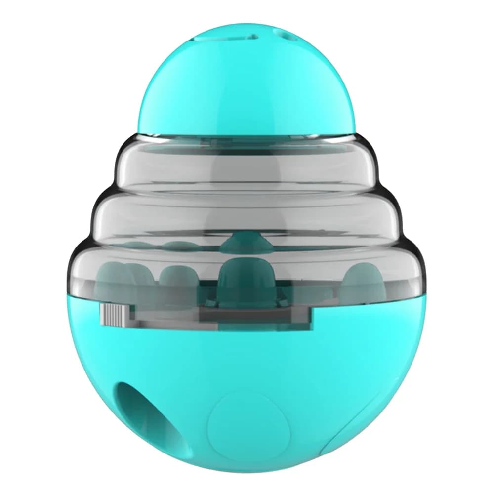 Interactive Dog Treat Dispenser Tumbler Toy