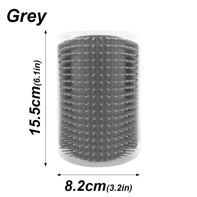 Cat Scratcher Massager for Cats Scratching Pets Removal Beauty Clean Corner Brush Removable Comb for Kitten Cat massagetool