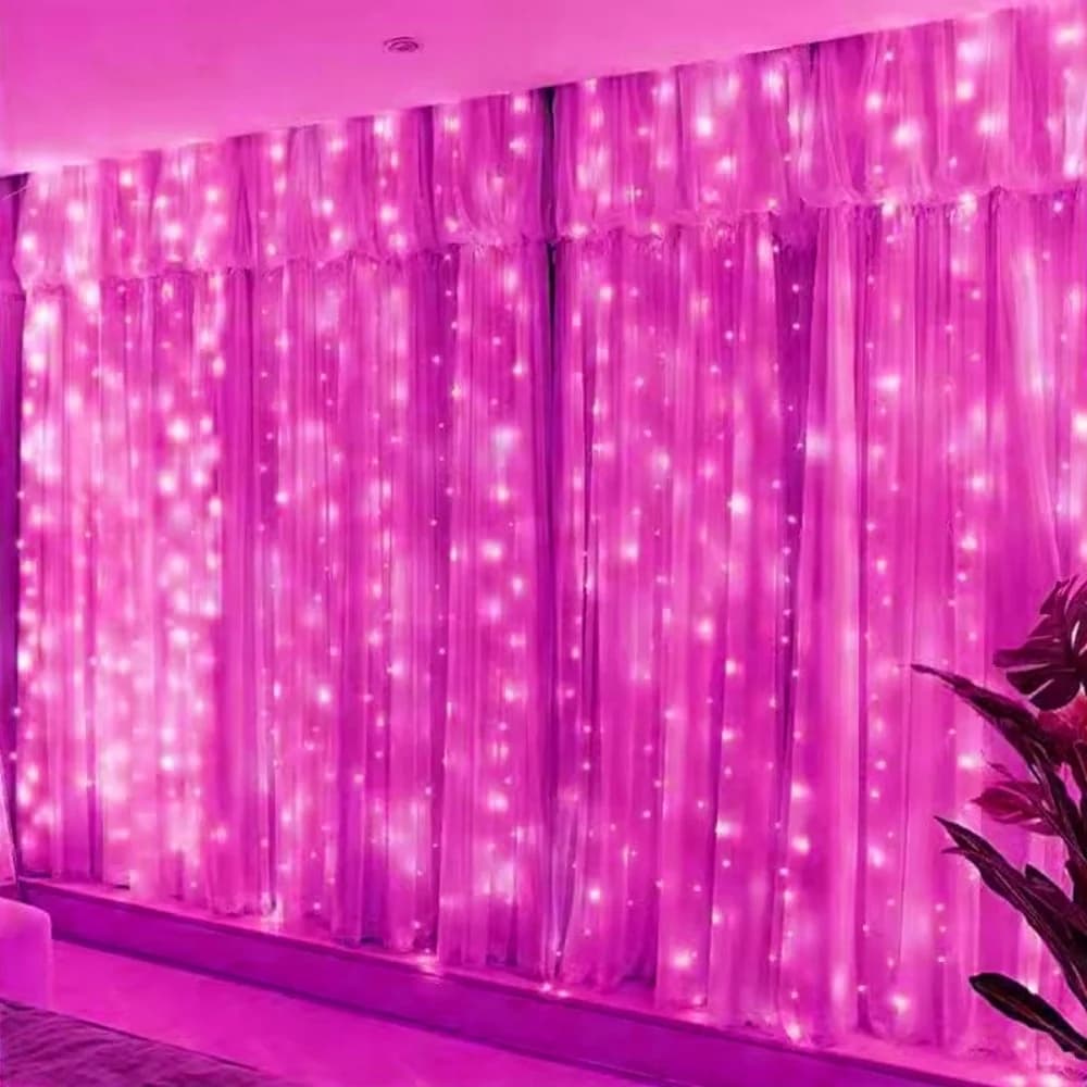 LED Fairy String Curtain Lights 3m/6m