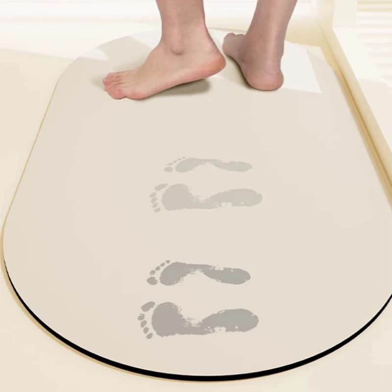 Diatomaceous Mud Absorbent Bath Mat