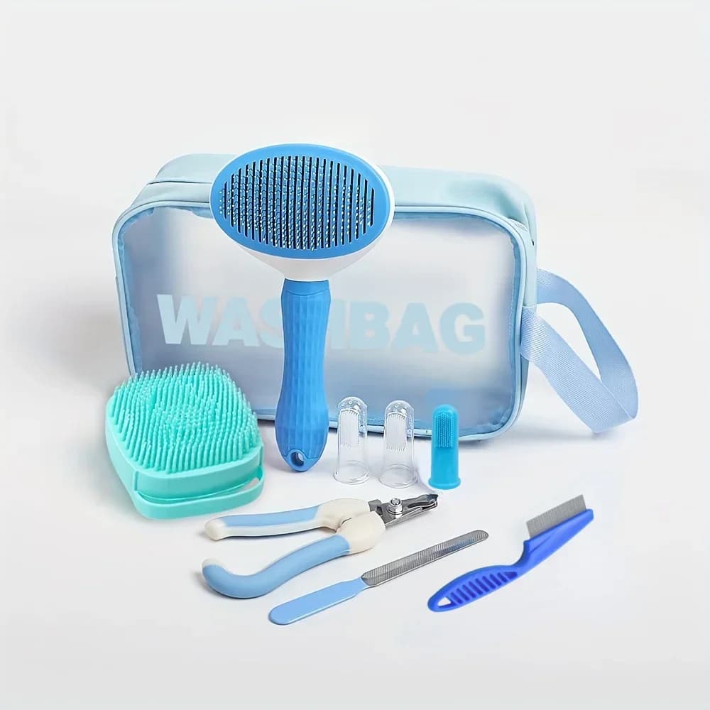 Pet Grooming Kit 9-Piece Set
