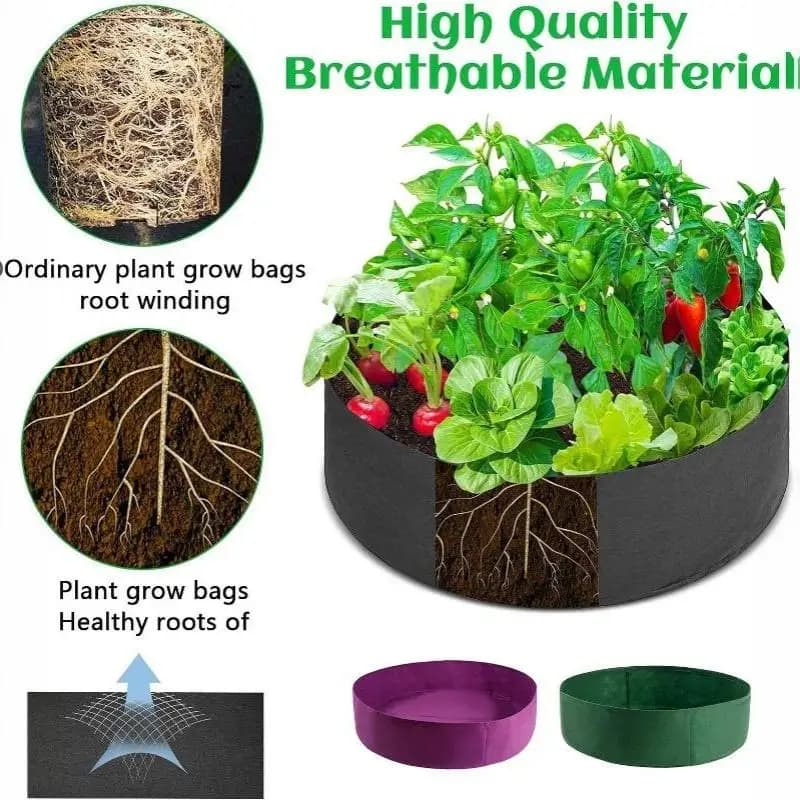 Circular Felt Garden Grow Bag
