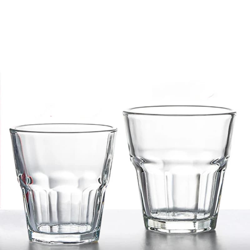 Glass Drinkware Cups Set