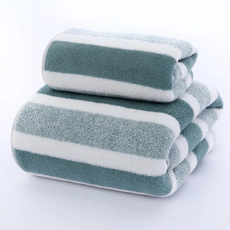 Bath Towel Set - 70x140cm Bath Towel Hand Towel/Washcloths, Ultra Soft Microfiber, Super Absorbent Quick Dry