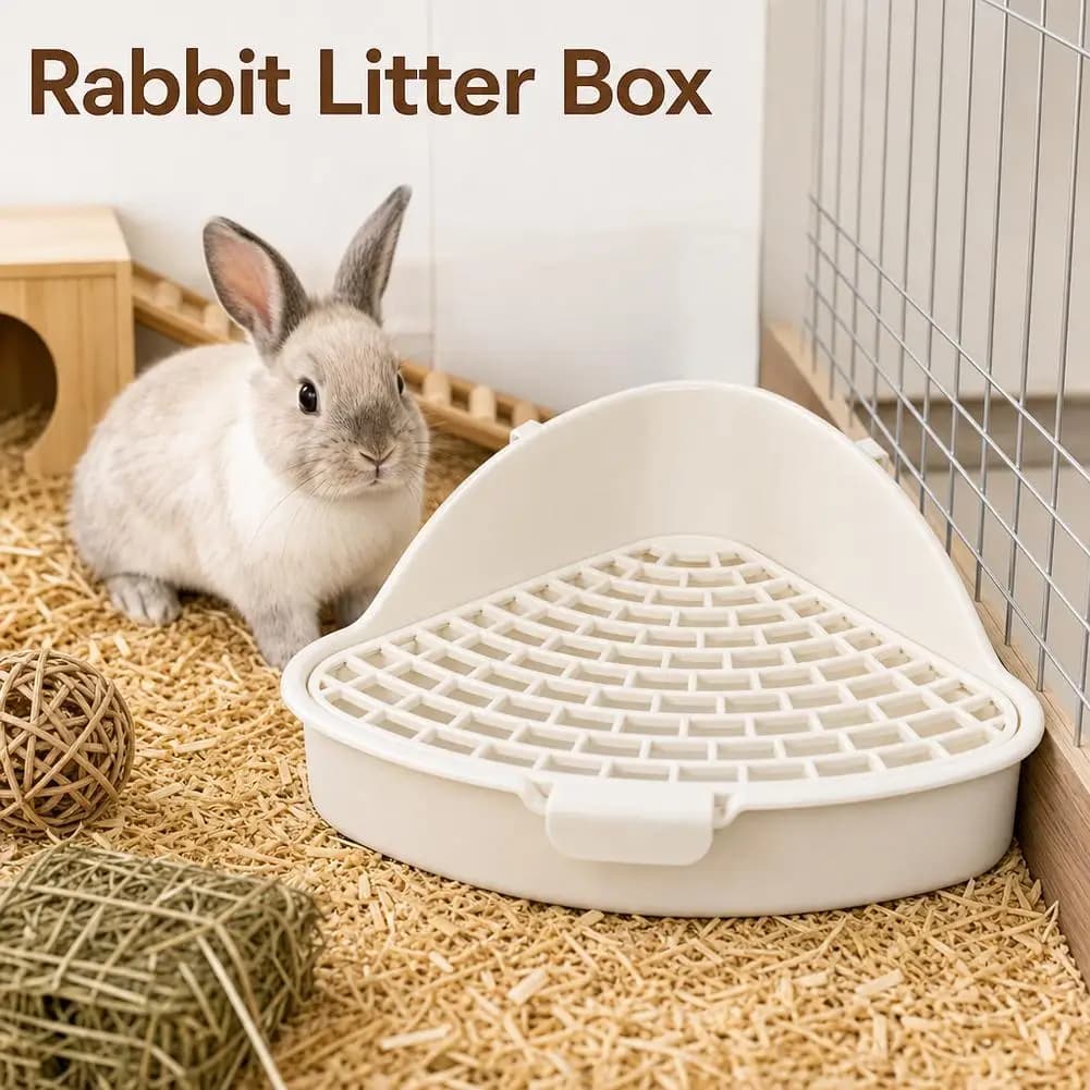 Small Pet Corner Litter Tray