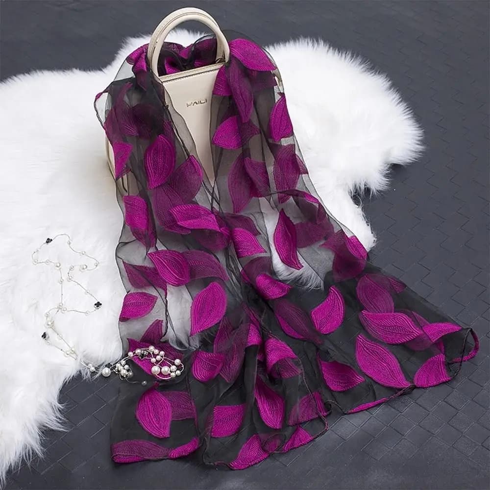 Lightweight Silk Scarf Wrap