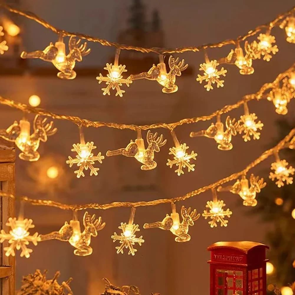 Christmas LED Fairy Light String Garland