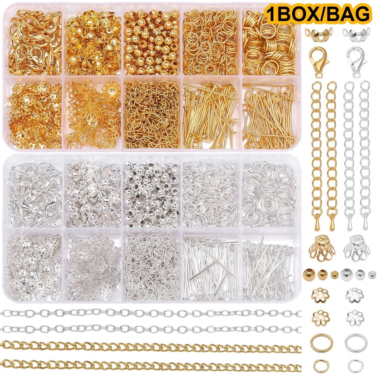 Jewelry Making Starter Kit With Beads