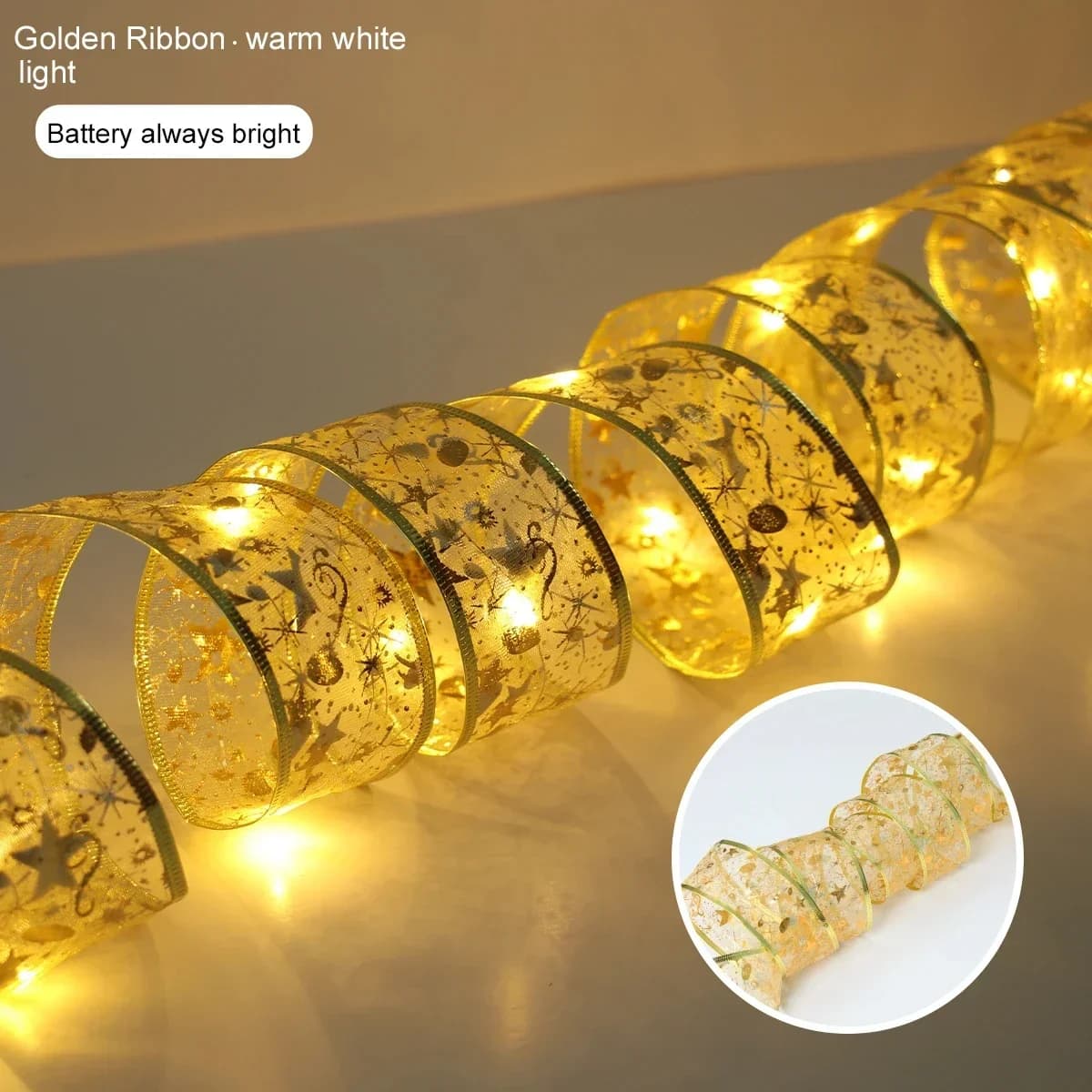 LED Christmas Tree Top Star Light