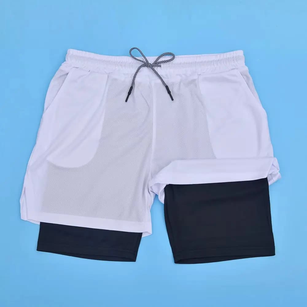 Men's 2-in-1 Running Shorts with Liner