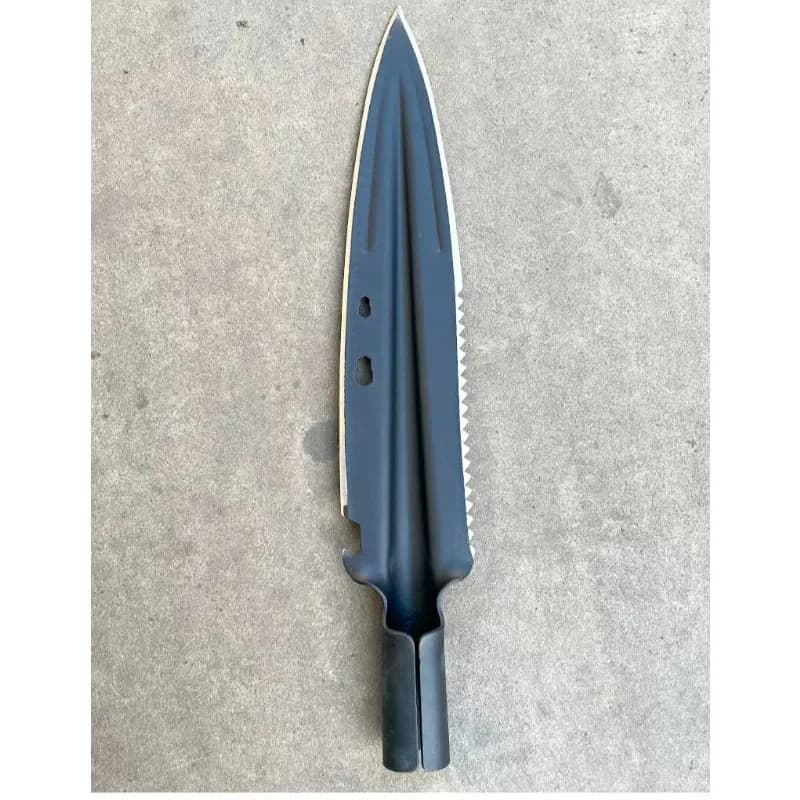 Hand-forged integrated long agricultural tools, multi-functional practical tools for chopping firewood and animal husbandry