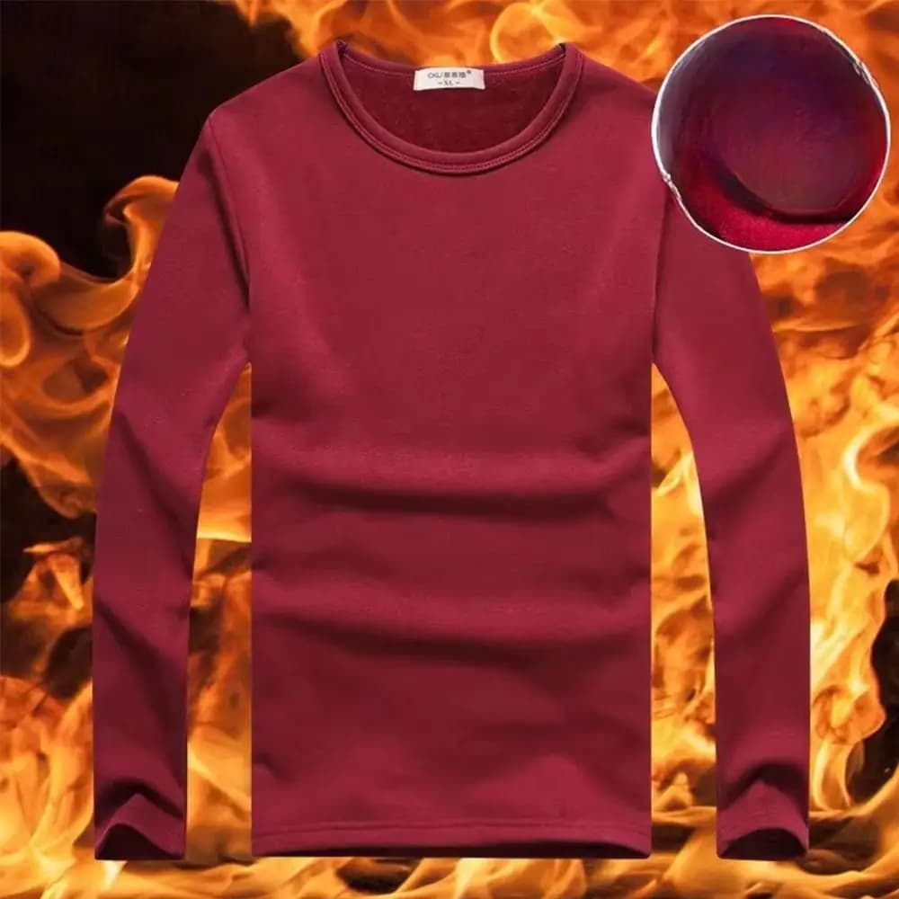 Men's Polyester Thermal Underwear Top