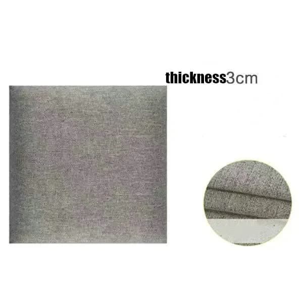 Modern Wood Panel Wallpaper Headboard