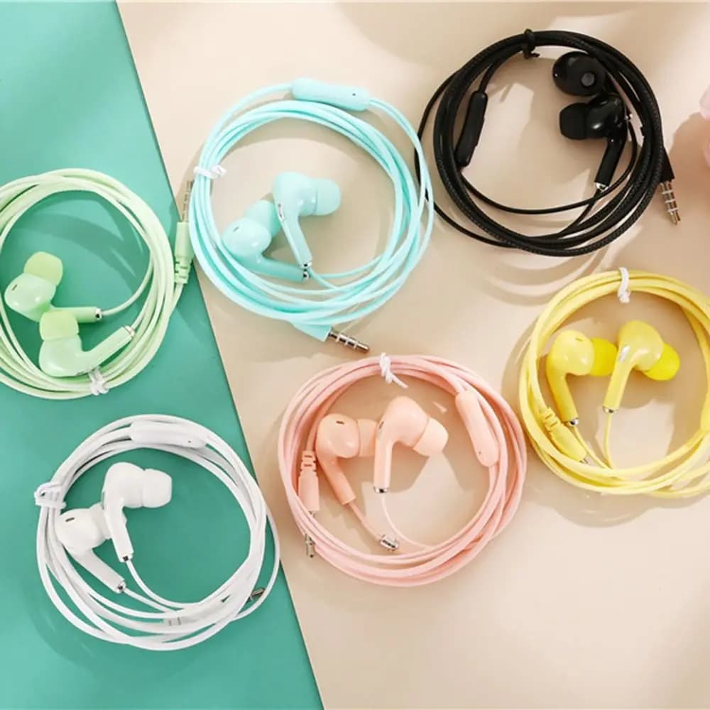 In-Ear Wired Earphones with Microphone
