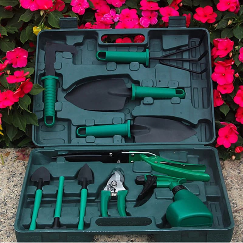 Gardening Tools Set with Carrying Case