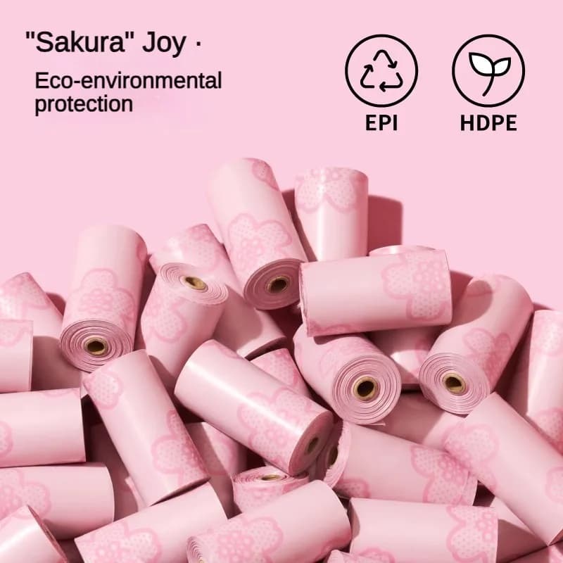 Bags for Dogs Poop Dispenser Outdoor Portable Pet Poop Bags Dog Cat Cleaning Supplies Accessories Pet Droppings Garbage Bag
