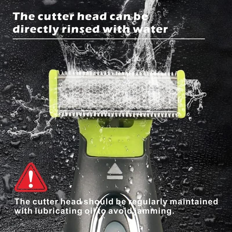 Cordless Electric Shaver with USB Charging
