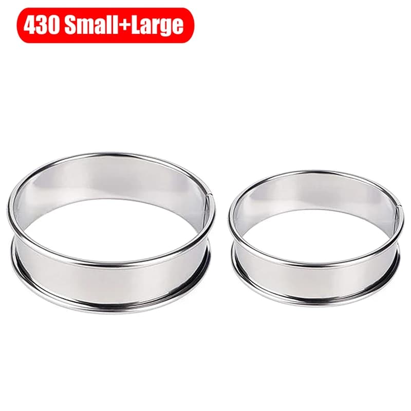Stainless Steel Muffin Ring Molds