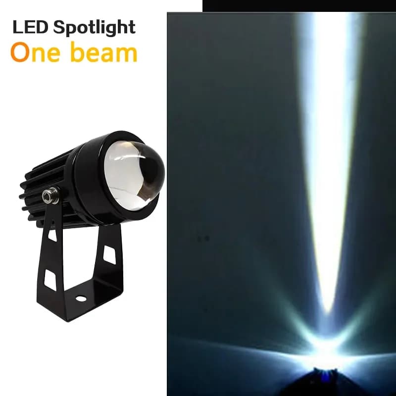 LED de pared para exteriores, iluminación de paisaje de 9W, 12W, 220V, rojo, verde, azul, RGB, IP66, impermeable, luces de un h