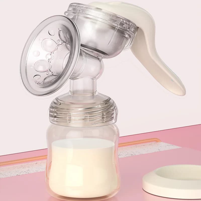 Manual Breast Pump with Piston System