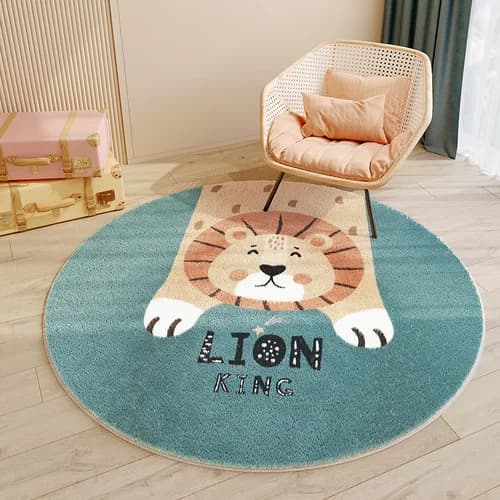 Cartoon Round Area Rug