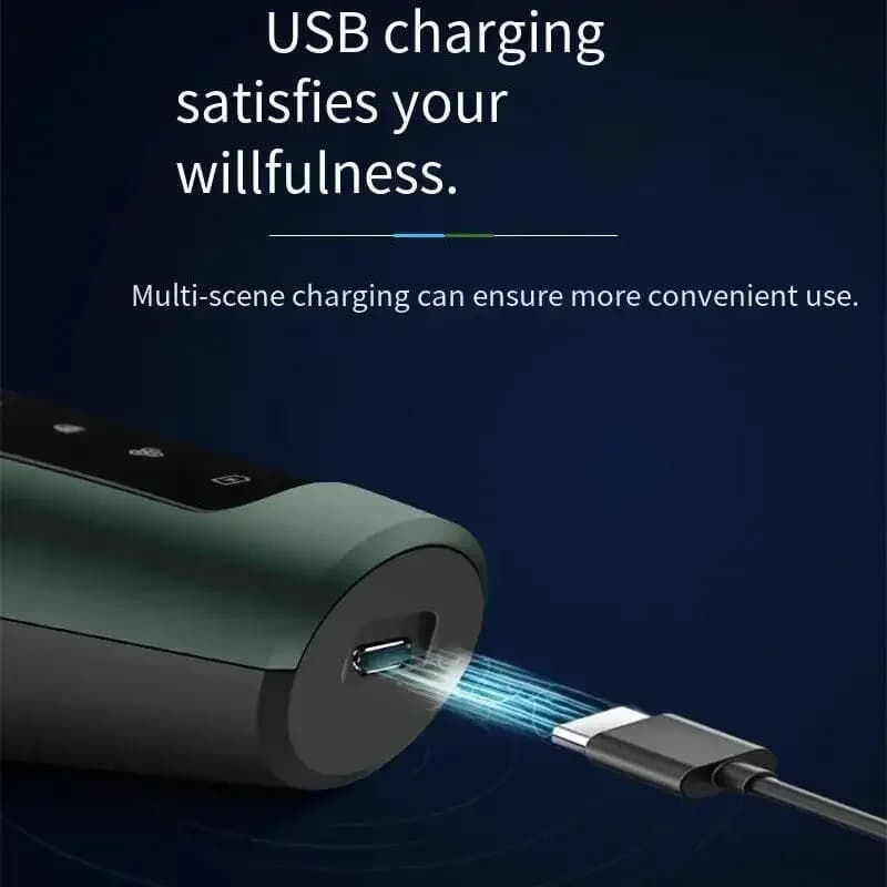 Waterproof Electric Rotary Shaver
