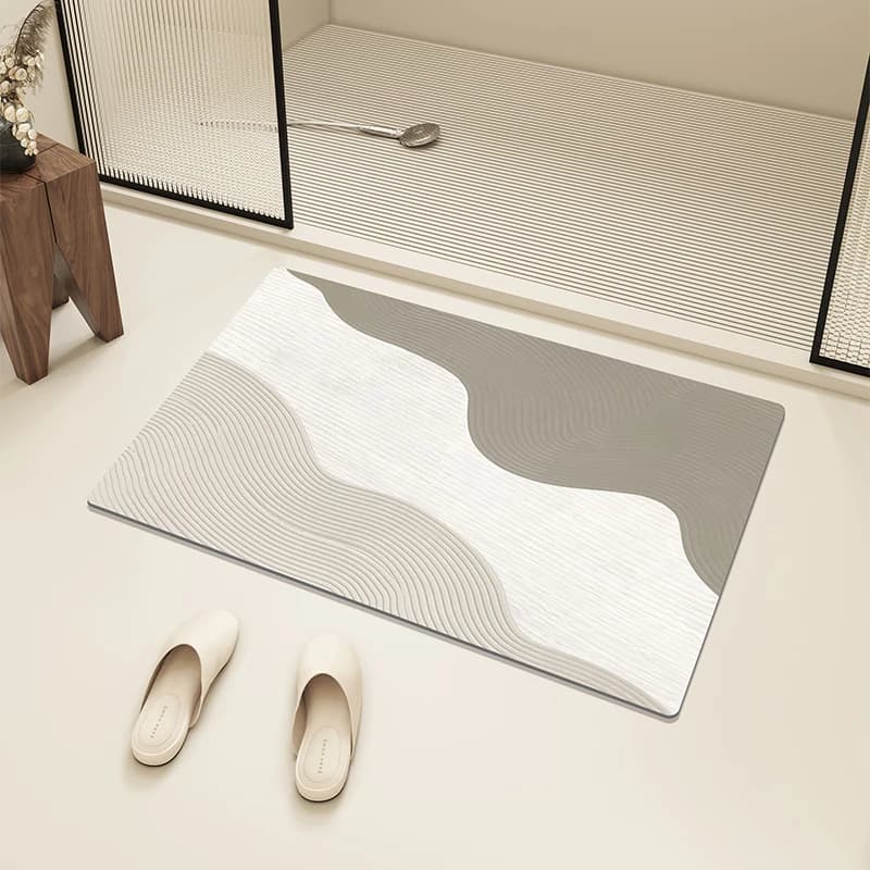 Diatomaceous Mud Absorbent Bath Mat
