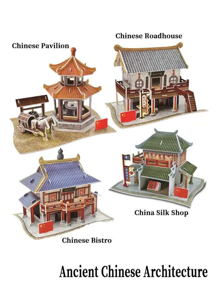 3D Jigsaw Puzzle Building Toy