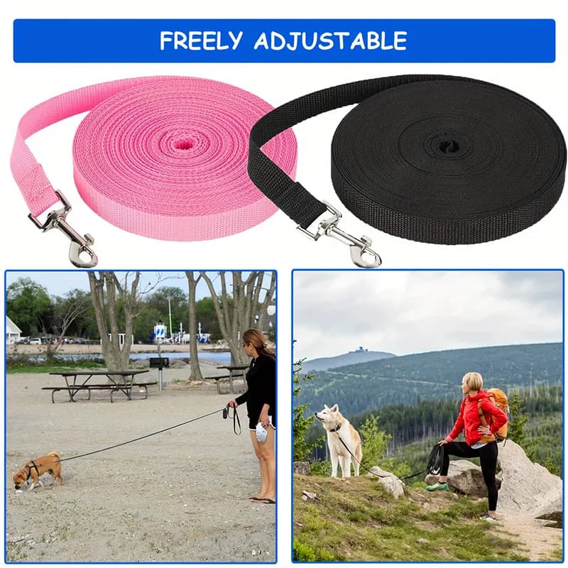 Extra Long Nylon Dog Leash