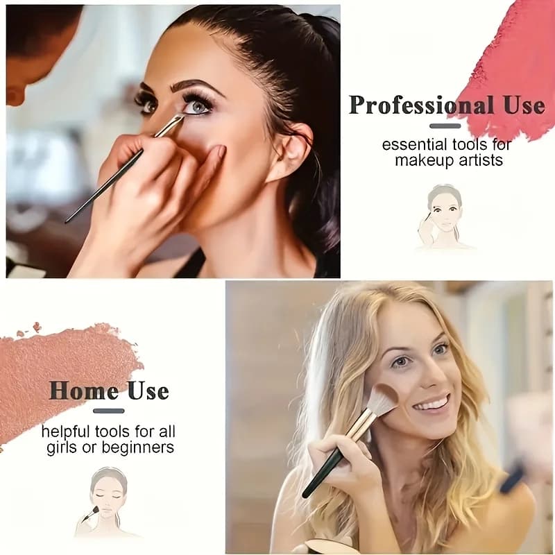 14 Professional Makeup Brushes That Can Create A Variety Of Looks, Suit Different Styles, Are Clean And Help Reduce Breakouts.