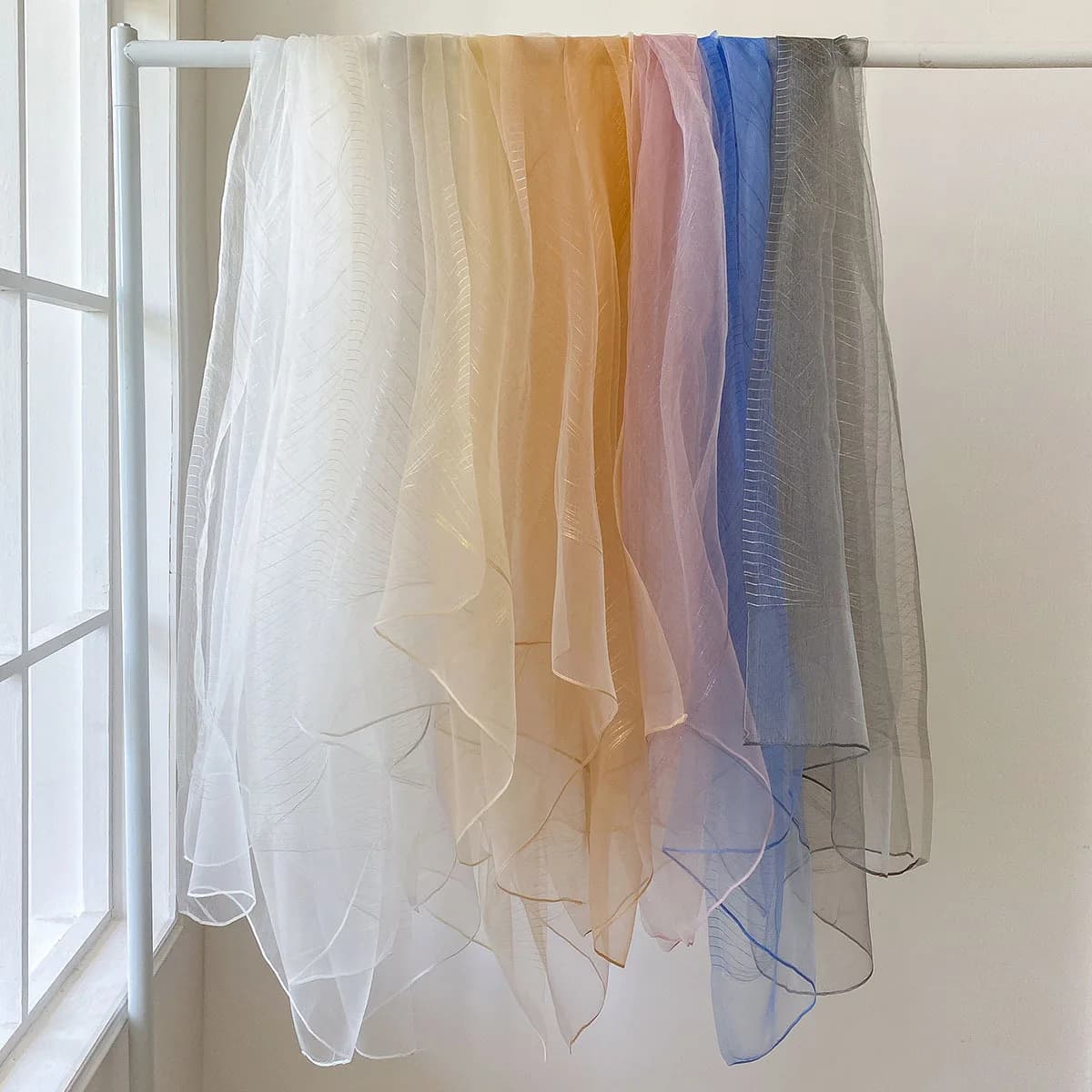 Lightweight Solid Scarf Shawl for Women