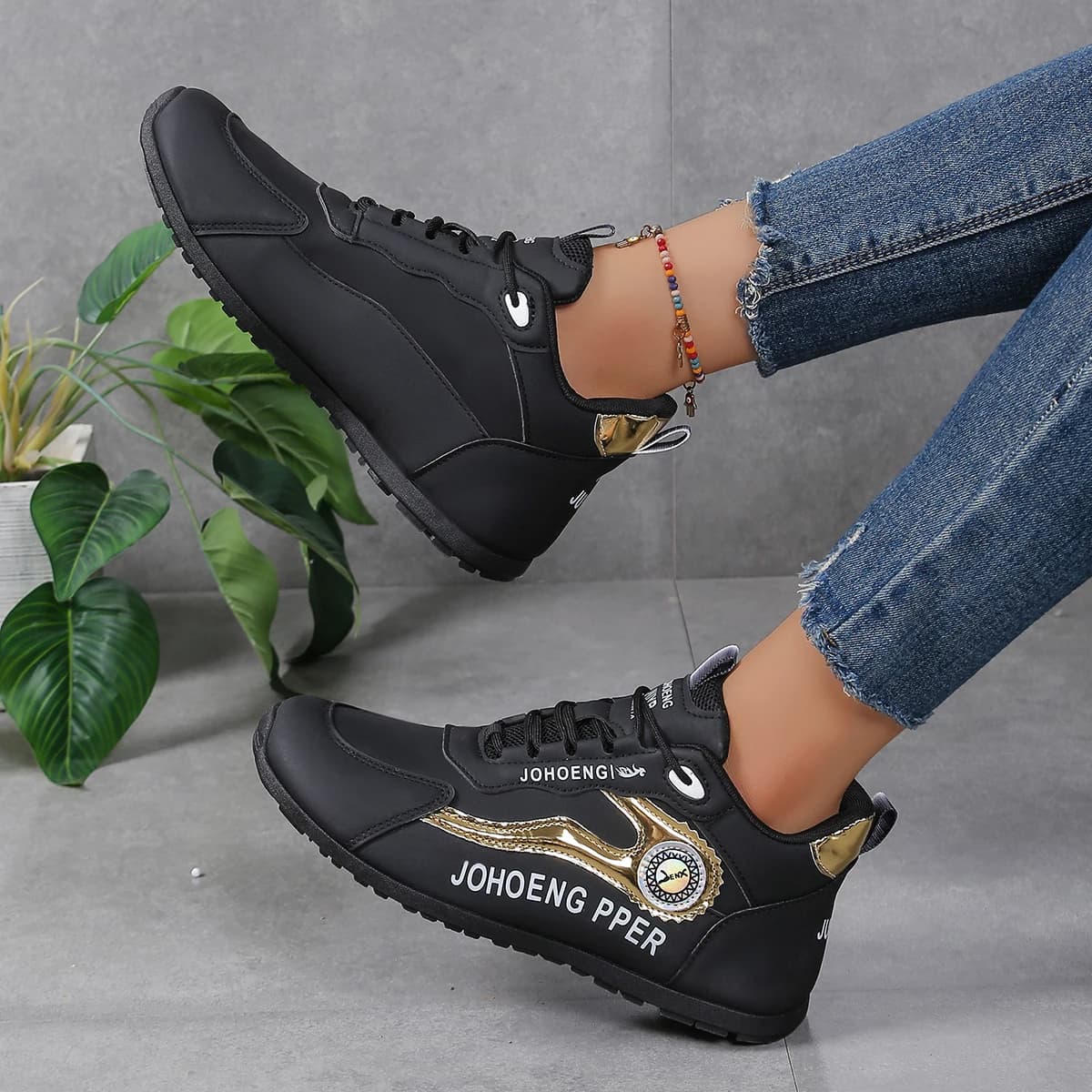 Women's Waterproof Lightweight Casual Sports Sneakers
