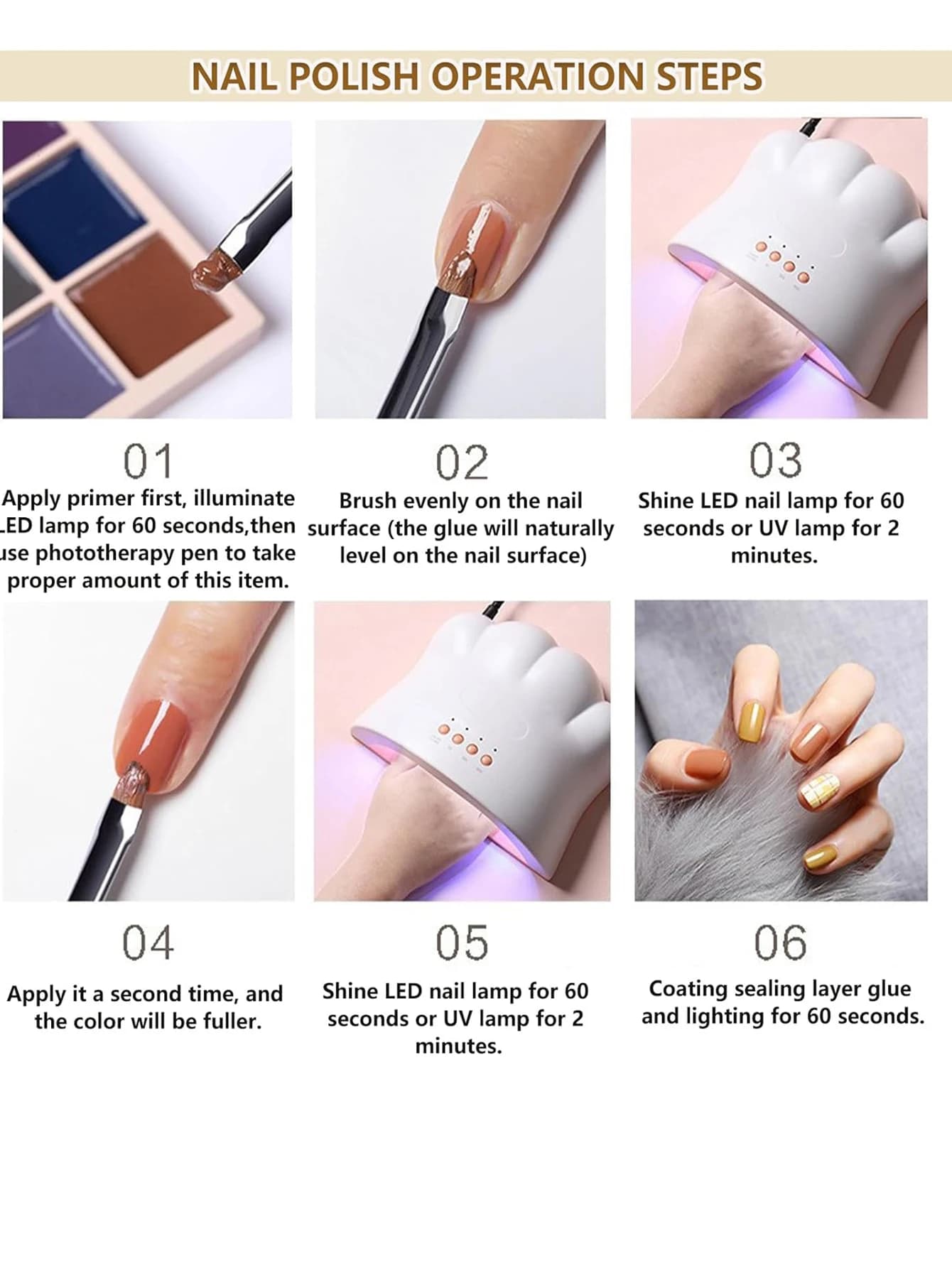 Pearlescent Nail Polish Set - 9 Colors