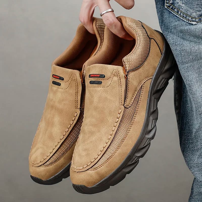 Shoes for Men Fashion Comfortable Walking Men's Sneakers Handmade Stitching New Flat Casual Shoes New Loafers