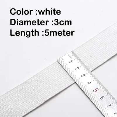 30mm White 5Meter