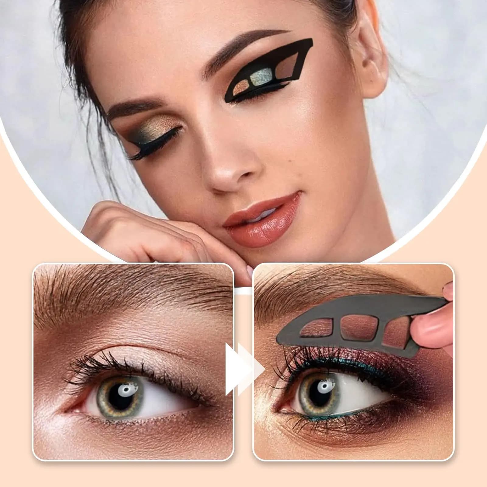 Eyeshadow Template Tool Set