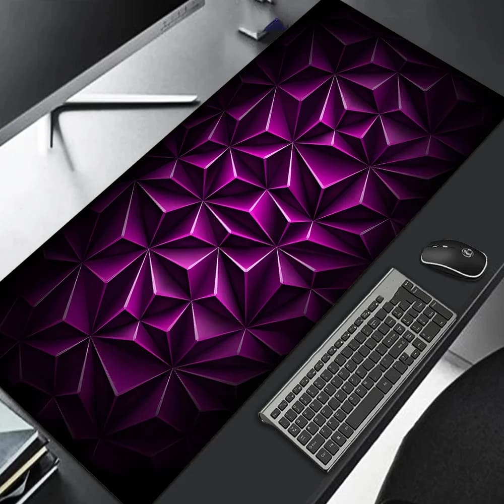 Large Gaming Mouse Pad 90x40 Red Blue Gradient