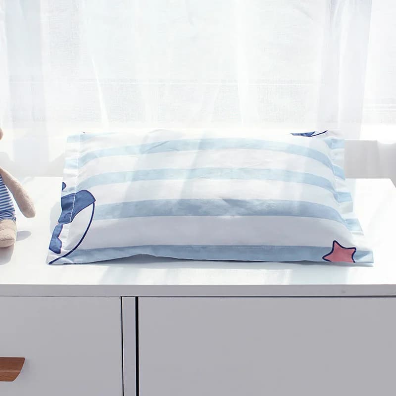 3Pcs Set Newborn Baby Crib Bedding Sets Cotton Soft Cartoon Print Color Bedroom Bed Cot Linen Quilt Cover Case Sheets Pillow