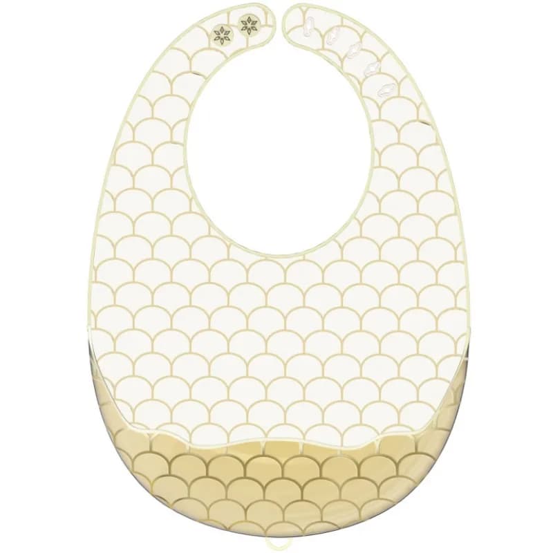 Silicone Baby Bibs Waterproof Cartoon Adjustable