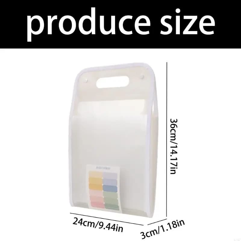 13 Pocket Accordion File Organizer