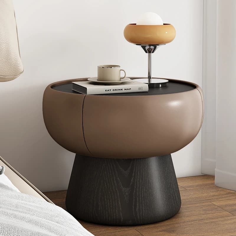 Style Modern Nightstands Aesthetic Design Storage Creative Unique Bedside Table Glamour Trendy Mesita De Noche Bedroom Furniture